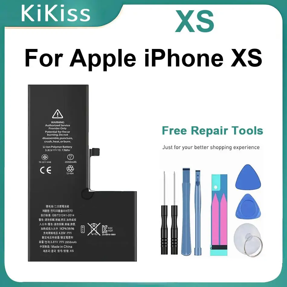 XS Batteries For Apple Iphone 2658Mah Rechargeble Mobile Phone Battery