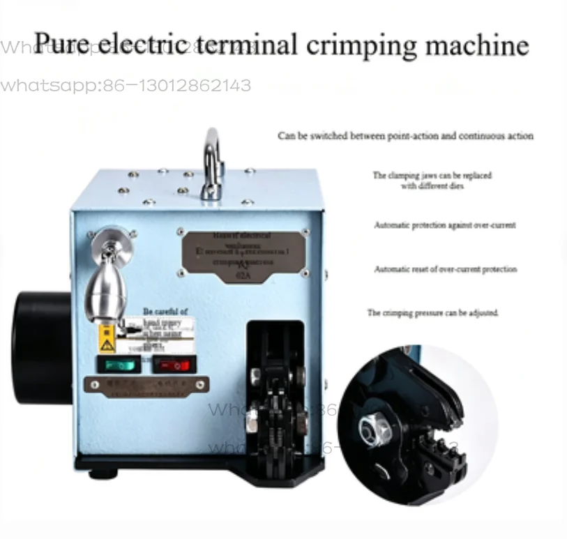 2026   NEW   Cold pressed terminal crimping machine, tubular terminal clamp, specialized crimping clamp machine for electricians