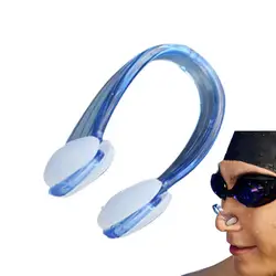 Swimming Nose Clips Swimming Nose Clip Nose Protector Soft Swimming Nose Plugs For Kids And Adults Multi-Color