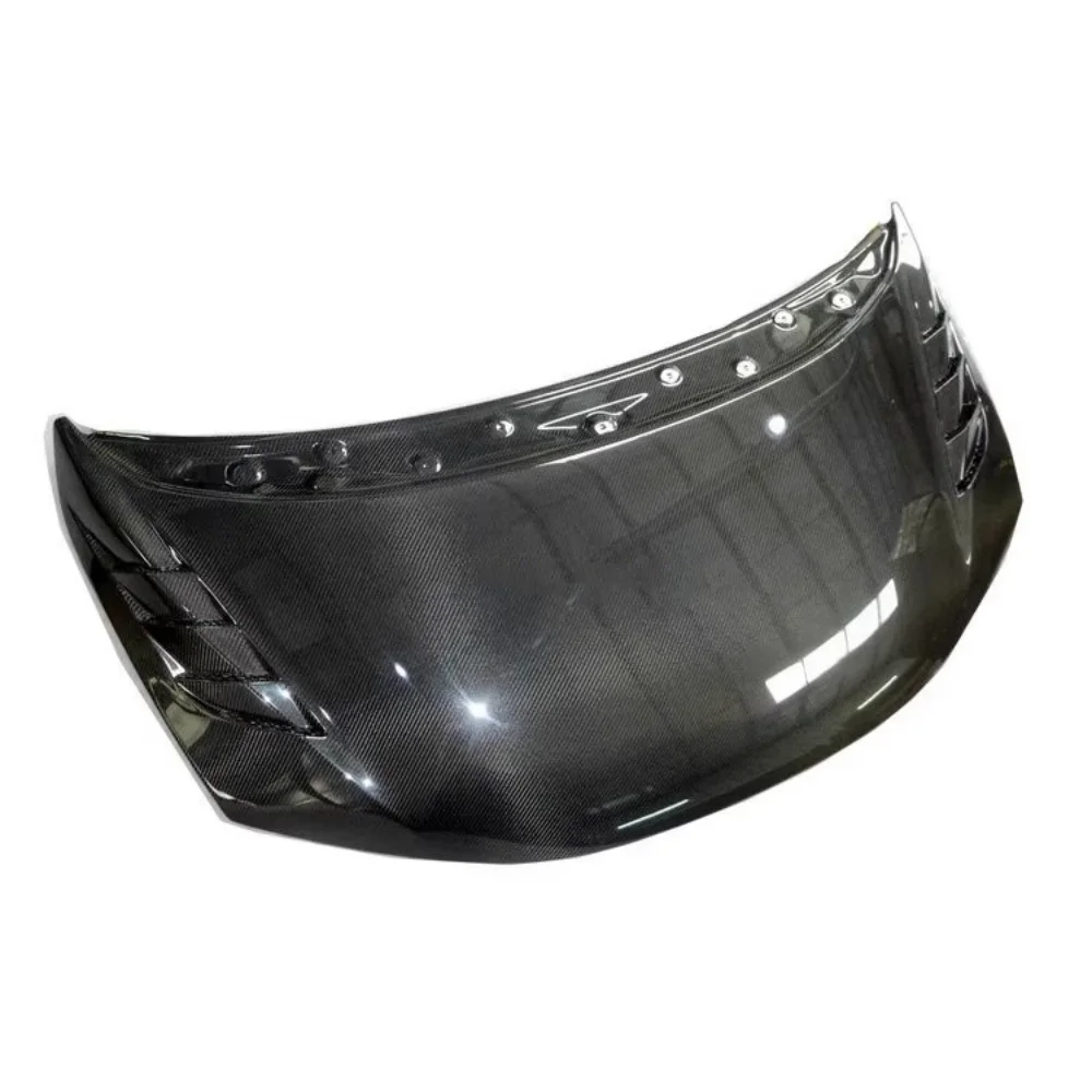 

For Honda FIT JAZZ GK5 2014-2019 Convert Carbon Fiber Engine Cover New Style Engine Hood Light Weight Car Bonnet