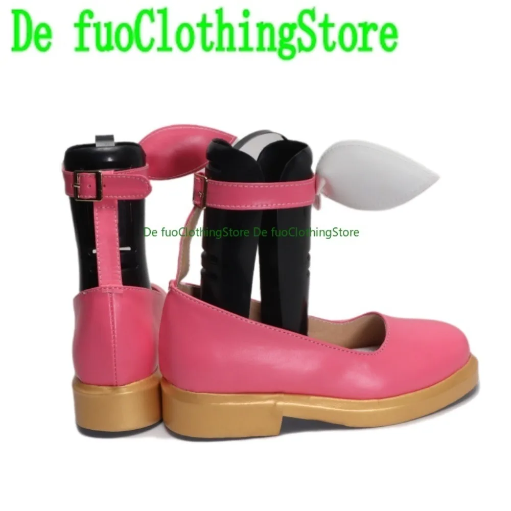 Defuo Project Sekai 3rd الذكرى Hoshino Emu تأثيري أحذية إيقاع لعبة أنيمي ألعاب الهالوين ازياء الدعائم الحفلات الأحذية