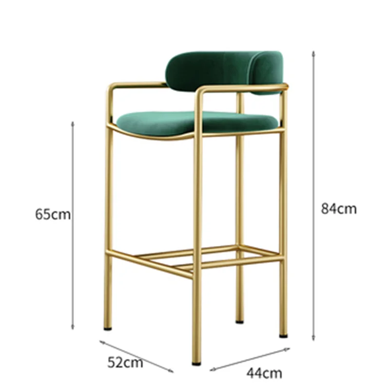 High Accent Chair Relax Bedroom Elegant Modern Living Room Outdoor Restaurant Dining Chair Nordic Silla Comedor Garden Furniture image 6