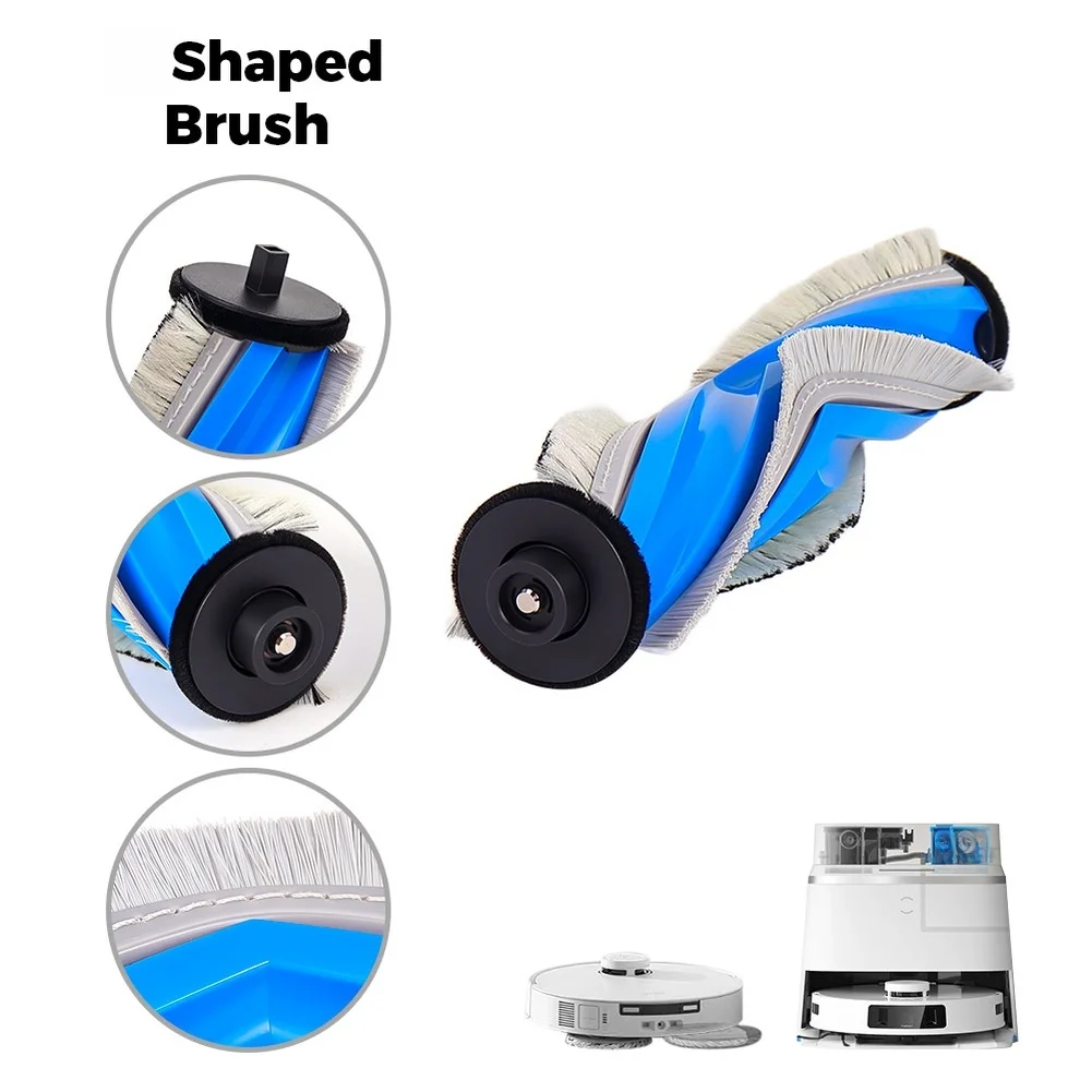 Main Roller Brushes For Ecovacs For T30 For T30Pro For Max Robot Vacuum Cleaner Replacement Parts Deep Cleaning Accessories