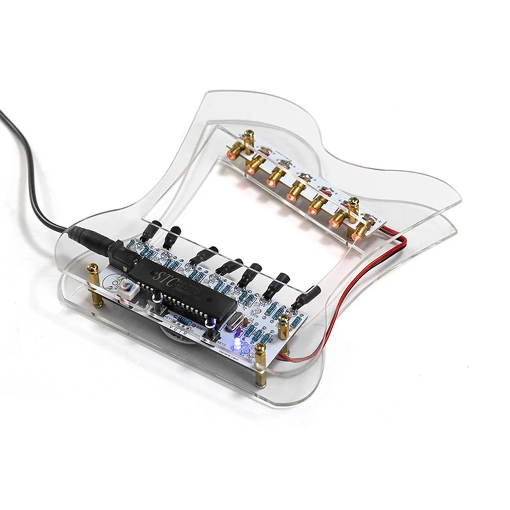 for educational DIY Electronic Piano Kit HU-013 with 7-Piano Player to Enhance Soldering Skills and Basic Circuit Understanding