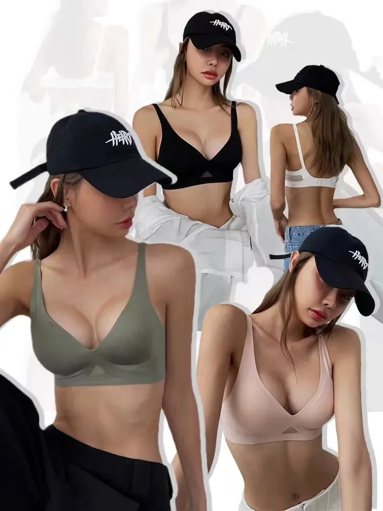 New Sexy Seamless Bras For Women Wire Free Bra Brassieres Push Up Female Lingerie Woman Soft Underwear Intimates Sleepwears