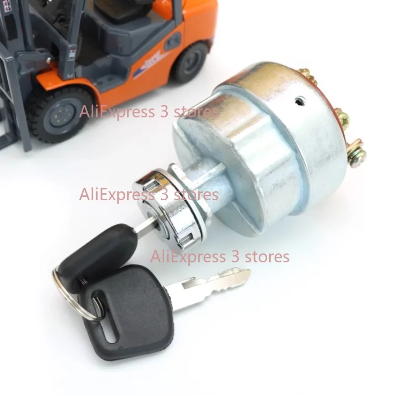 Forklift Start Ignition Switch JK406C For Hangcha Jianghuai Electric Lock