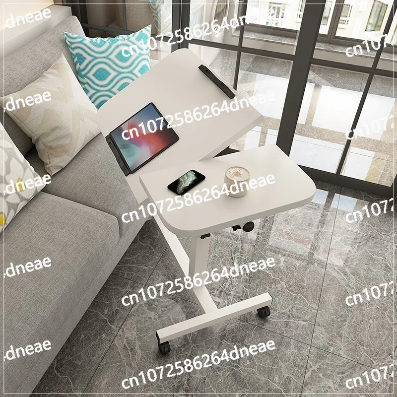 

Регулируемый стол, прикроватный столик для ПК, мебель для домашней комнаты, мобильный компьютерный стол, учебный стол, подставка для ноутбука, полка, прикроватная тумбочка для ноутбука