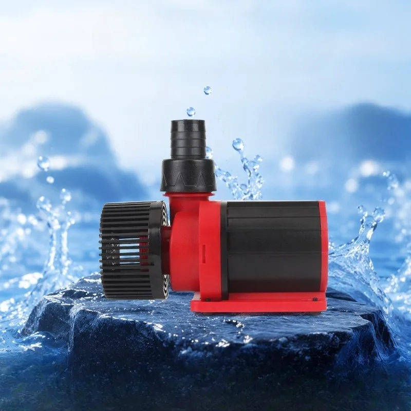 24V Variable Frequency Amphibious Water Pump, Adjustable Large‑Flow Pump for Fish Pond Circulation Water Extraction Wave‑making