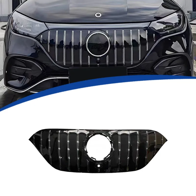 For Mercedes Benz electric off-road version EQE W294 vertical terms GT grille original car replacement ABS material