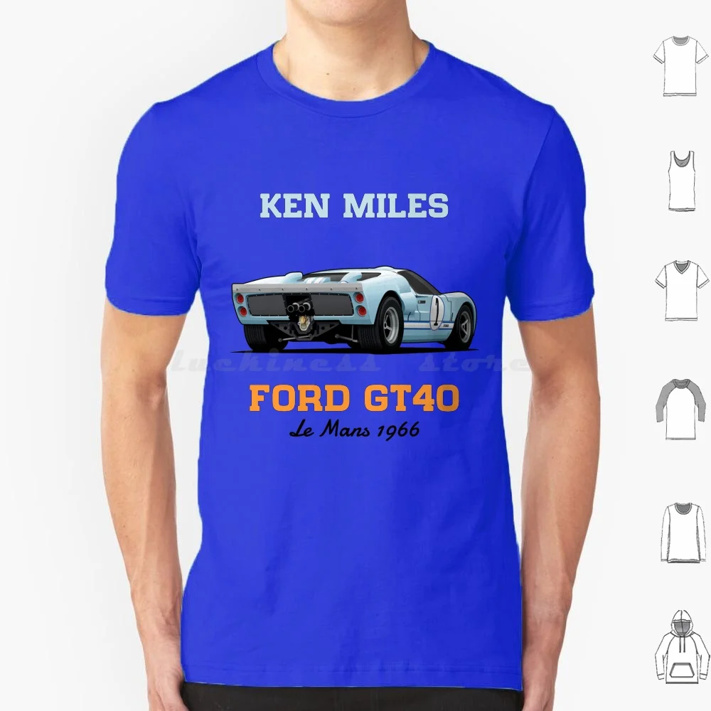 Ken Miles-Gt40 Le Mans 1966 T Shirt Cotton Men Women DIY Print Cars Car Vehicle Vehicles Automotive Motorsport Race Racing Le Ken Miles-Gt40 Le Mans 1966 T Shirt Cotton Men Women DIY Print Cars Car Vehicle Vehicles Automotive Motorsport Race Racing Le