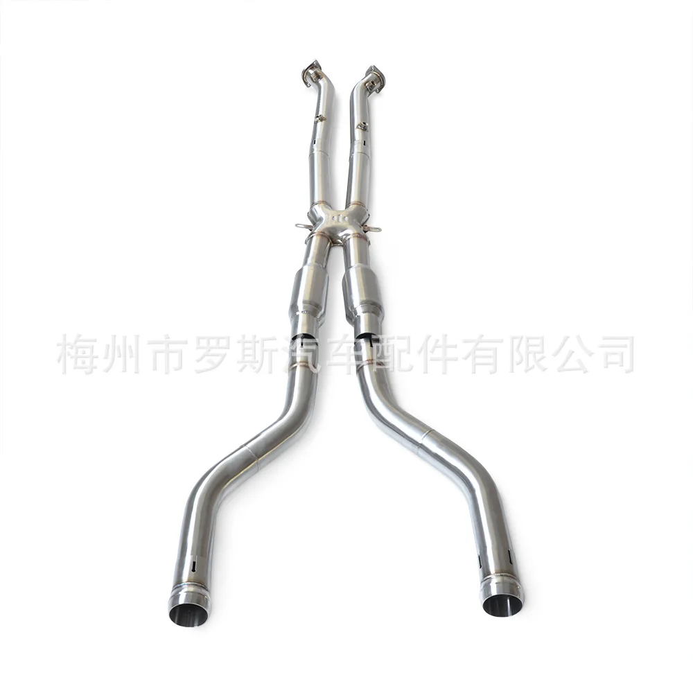 

Suitable for BMW M3 E90 E92 E93 4.0L 2007-2013 Stainless steel exhaust pipe with resonant tube