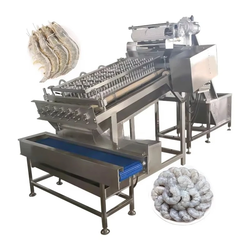 High Performance Shrimp Peeler Machine Customized Industrial Shrimp Peeling Equipment For Sale