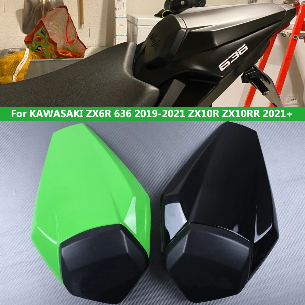 

Motorcycle Rear Seat Cover Cowl Fairing For Kawasaki Ninja ZX6R ZX-6R ZX 6R 636 ZX636 19 2020 2021 2022 ZX10R Passenger Pillion