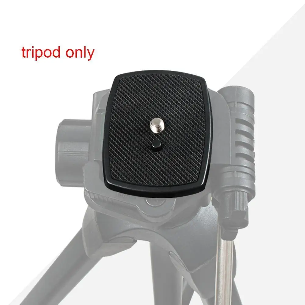 1 pz fotocamera treppiede piastra a sgancio rapido adattatore per vite supporto per fotocamera Vct668 testa 690 per Yunteng treppiede monopiedi St666 Platfor 35mm