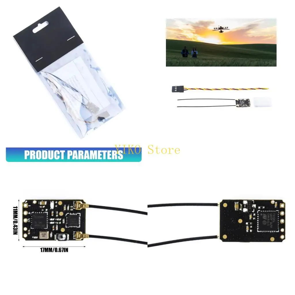 K32C Professional R81 V2 8 Channel Radio Receiver For Precisions Car Model Control