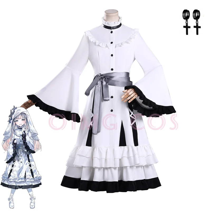 

Magical Girl Witch Trial Hikami Meruru Cosplay Costume Adult Carnival Uniform Anime Halloween Party Women Costumes Game