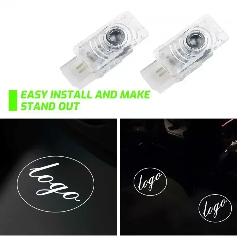 LED Deur Welkom Licht Accessorie Voor Cadillac SRX XT4 XT5 XT6 ATS XTS CTS CT6 Projector Auto Courtesy Welkom Logo Embleem Lamp