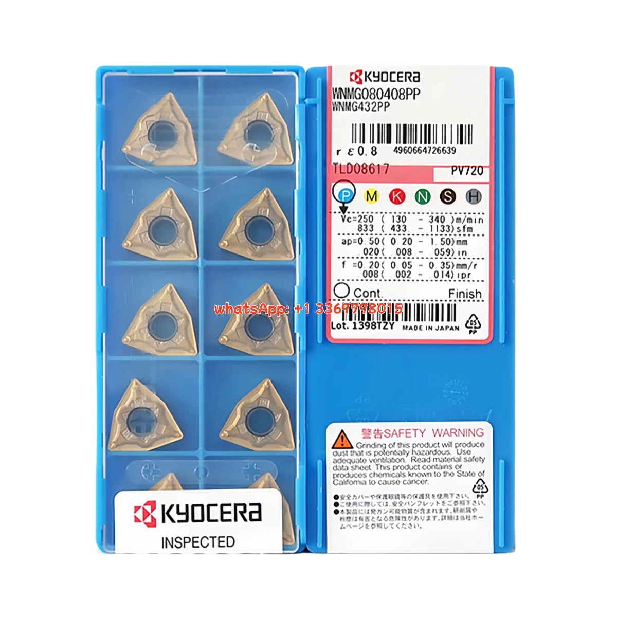 

10pcs 100% Original WNMG WNMG0804 04 08 12-MS XP HQ WP PP PG GS PV7020 PV7025 PV720 PV730 Turning Insert