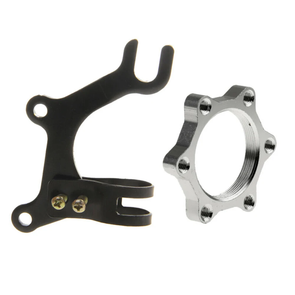 Upgrade Your Bicycle's Braking System with CNC Aluminum For Disc Brake Conversion Kit Improved Performance 34mm Inner Diameter