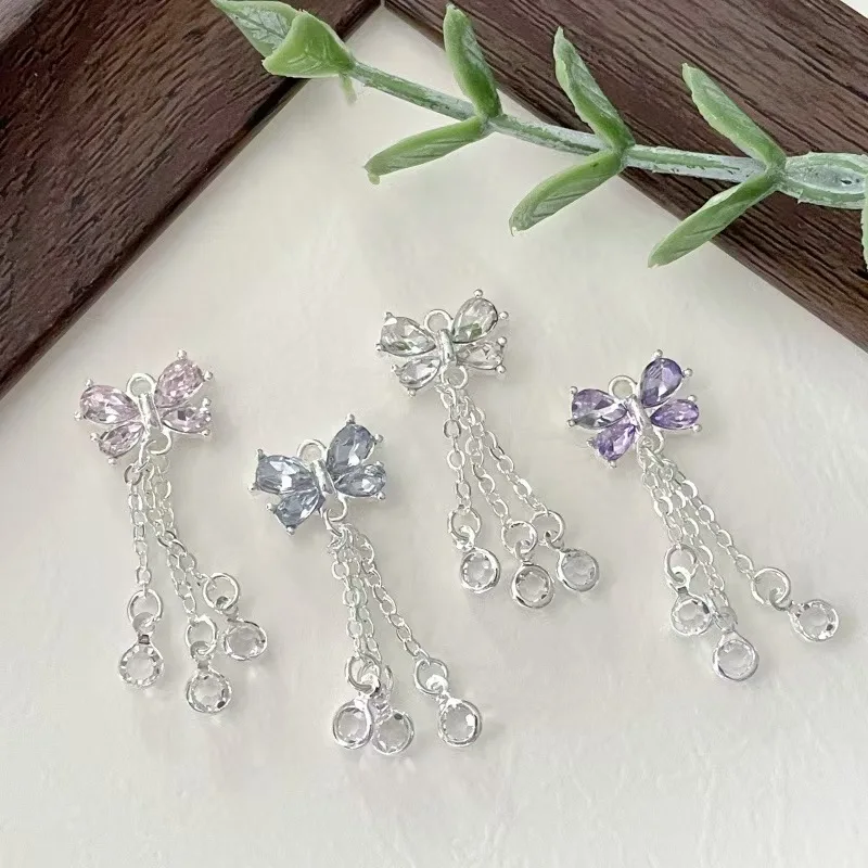 20pcs/lot Alloy Tassel Butterfly Charm DIY Jewelry Making Findings for Bracelet Necklace Earrings