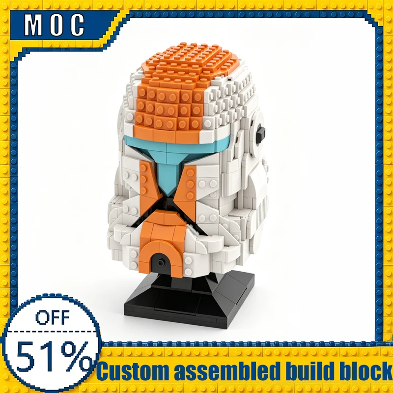 

894PCS Customize Mini Hero Figure Helmet Bust MOC Model Building Blocks Assembly Toy Education Collection Birthday Gift Adults