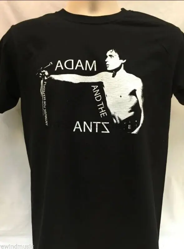 

ADAM AND THE ANTS ADAM ANT T SHIRT PUNK FRUIT OF THE LOOM TE3315