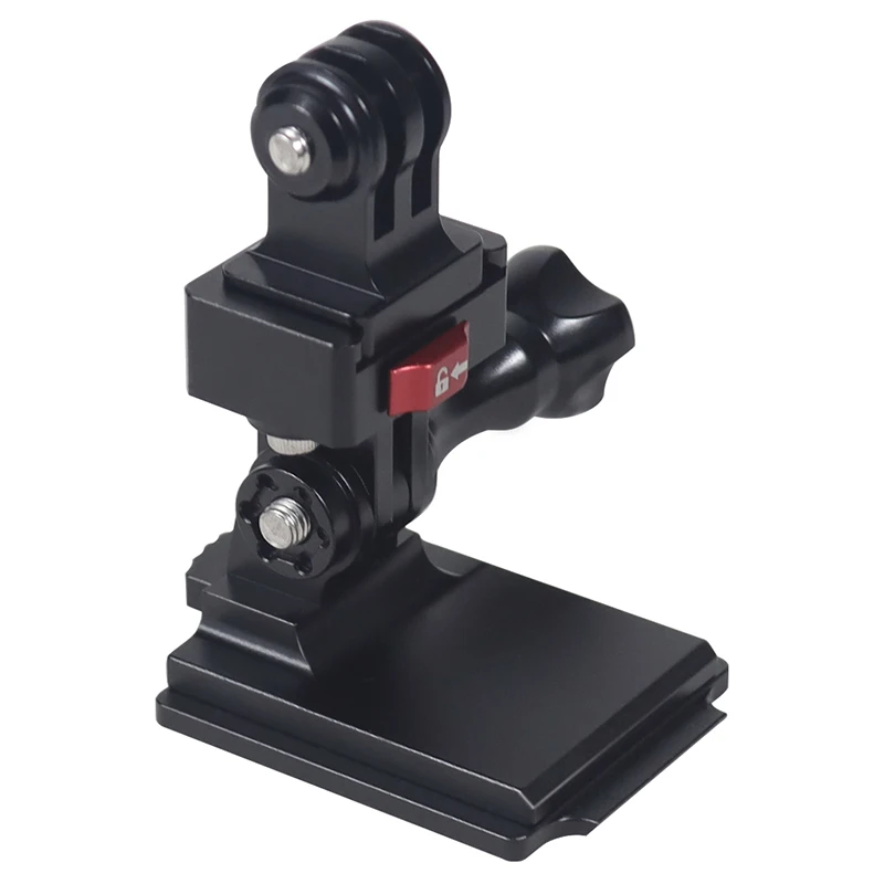 Quick Release Plate Stabilizer Mount Fast Insall Switch Tripod Adapter for Gopro Insta360 Osmo Action Pocket Stand Backpack Clip