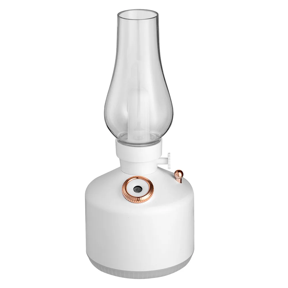 VINTAGE-STYLE CREATIVE BAR & BEDSIDE LAMP, USB CHARGING HUMIDIFIER MINI NIGHT LIGHT AROMATHERAPY DIFFUSER