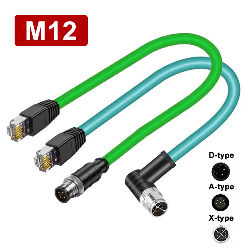 M12 4/8Pin X-Type T… - image