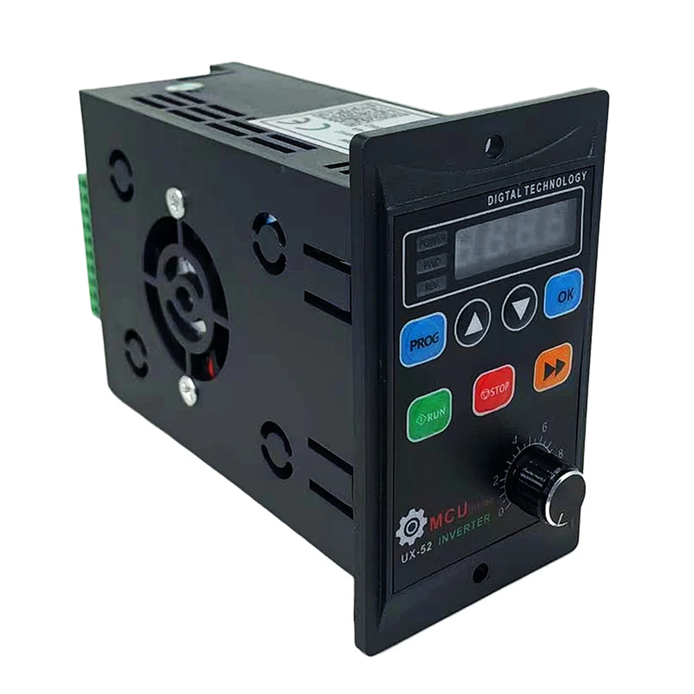 1pc 1.1KW VFD Frequency Converter 220 V 1phase Input 3 Phase Output Speed Controller For Electrical Equipment