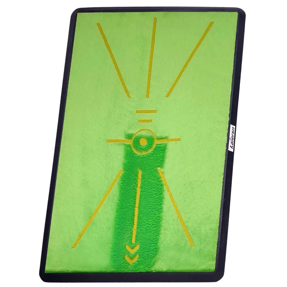 Golf Hitting Mat Golf Training Mat for Swing Path Feedback Detection Batting For Home Indoor Outdoor Golf Practice Mat