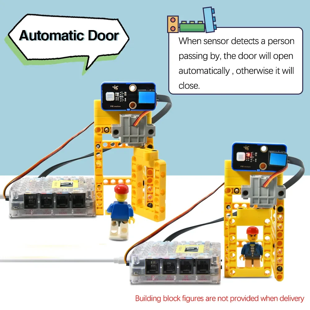 Keyestudio UNOR3 インテリジェント交通システムキット – Arduino Legoeds対応 STEMキット（Scratchグラフィカルプログラミング対応）
