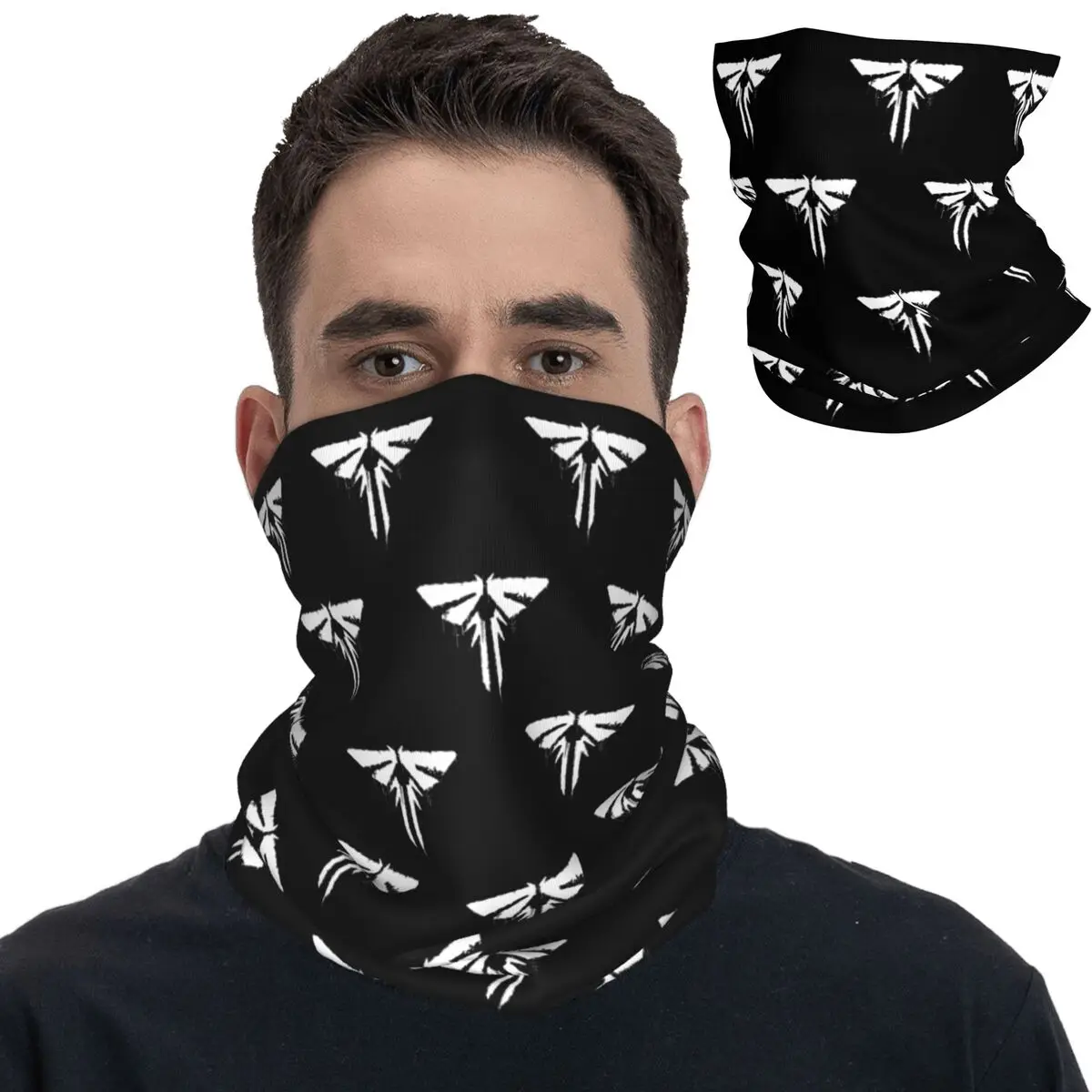 

The Last Of Us Firefly Bandana Neck Cover Printed TLOU Game Balaclavas Mask Scarf Headband Riding for Men Women Adult Winter