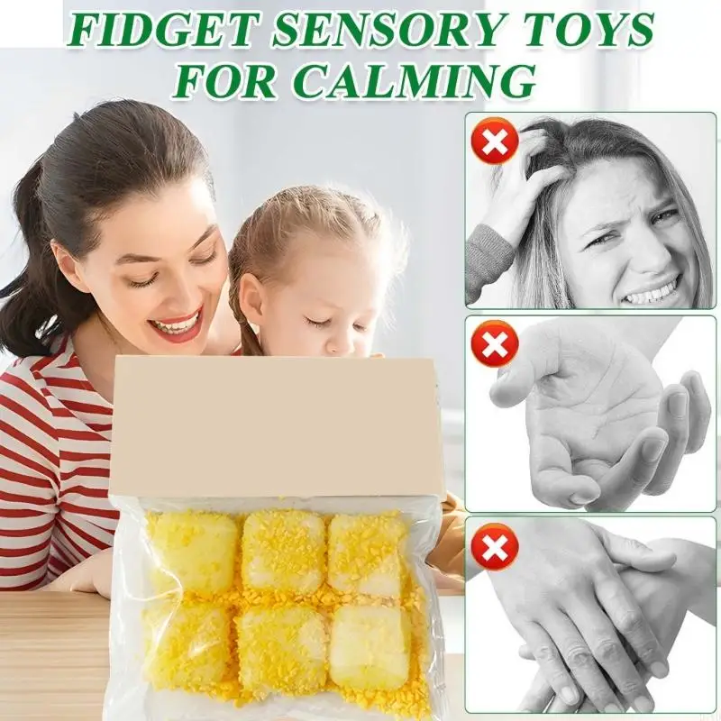 

D7YD Soft Elastic Symatureting Cheese Squeeze Scueeze Toy Toy для взрослых детей подарки
