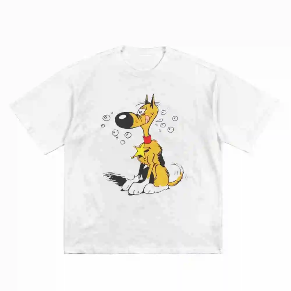 Rantanplan Sheriff Oversized Short Sleeve Tee 100% Cotton T-Shirt