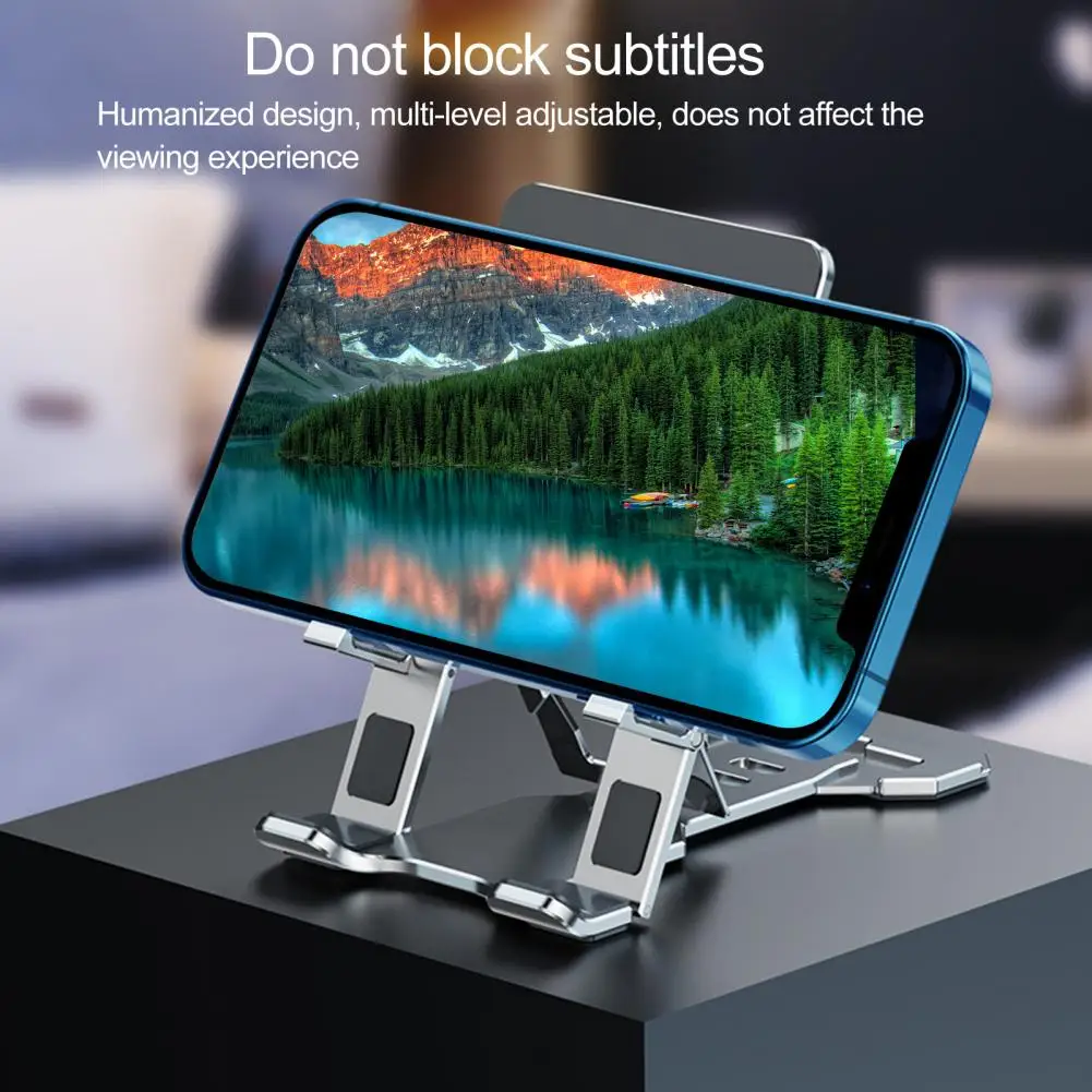 ライブブロードキャスト用のコンパクトで安定した電話ホルダー、電話スタンド、オプションの2色、便利