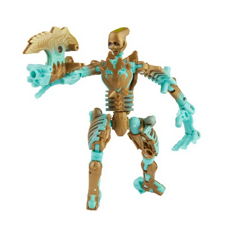 Hasbro figura de acción Transformers Beast Wars Deluxe Transmute, modelo de Anime, regalos de juguete, 12cm, Original, en Stock