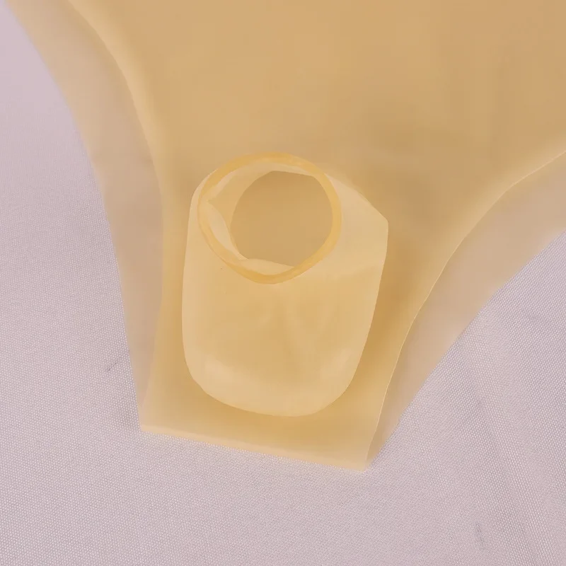 G سلسلة طبيعة اللاتكس الرجال الواقي الذكري الملابس الداخلية القضيب غمد سراويل قصيرة رقيقة جدا الوثن الملابس الداخلية سيور مثير سلسلة مثلي الجنس الملابس الداخلية