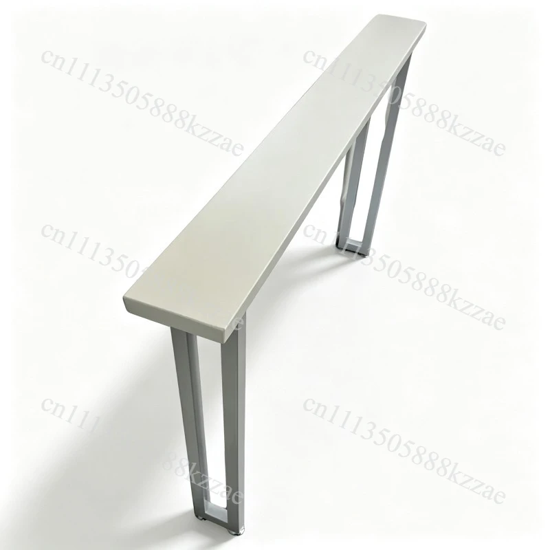 8Cm living room white wall crevice storage rack, solid wood sofa rear shelf, floor-to-ceiling bedside frame
