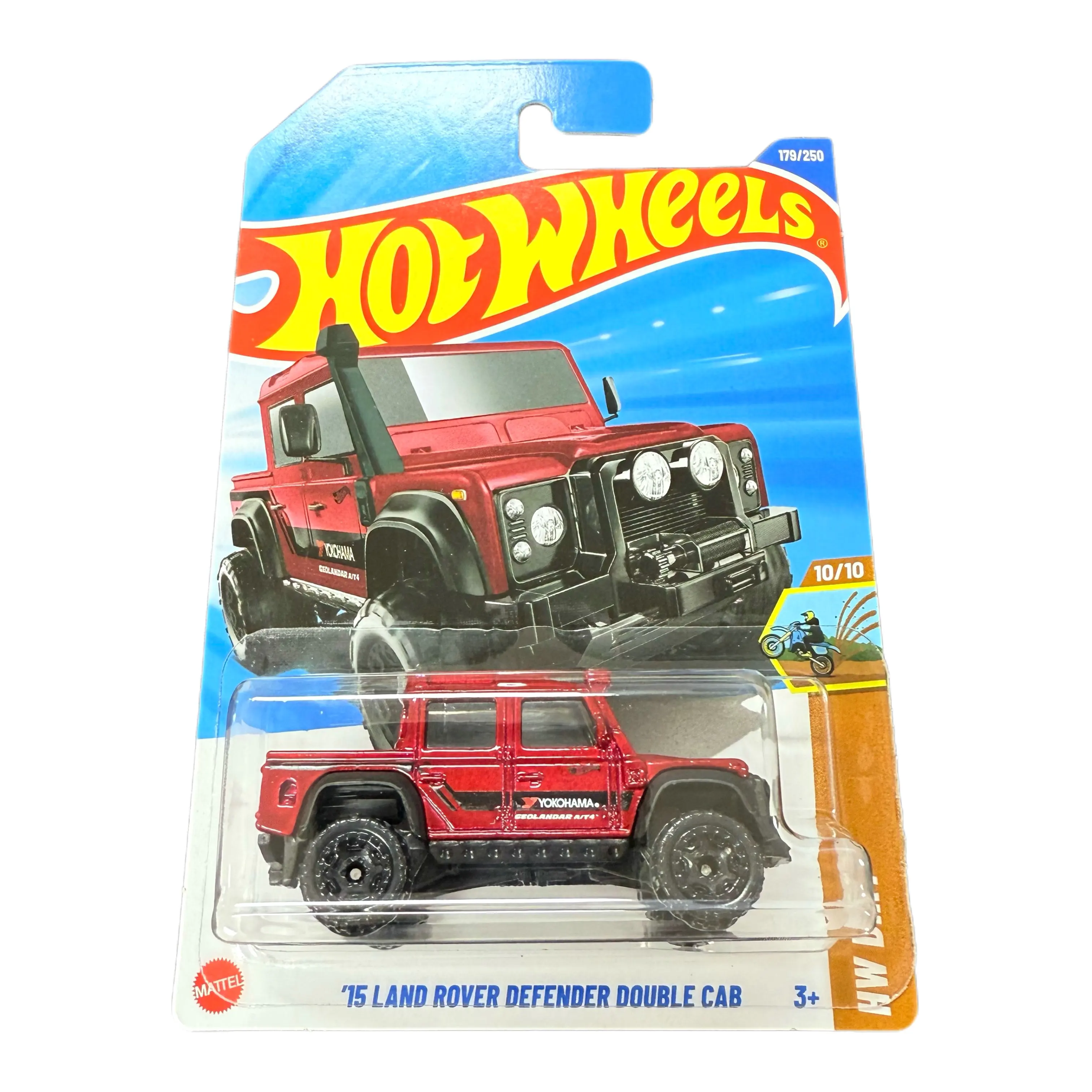 

2025-179 Hot Wheels Cars '15 Land Rover Defender Double Cab 1/64 Коллекция металлических литых моделей игрушечных транспортных средств
