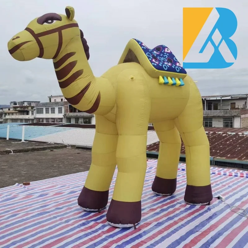 Bespoke 3 Meters Height Giant Inflatable Camel for Zoo Decor Toys