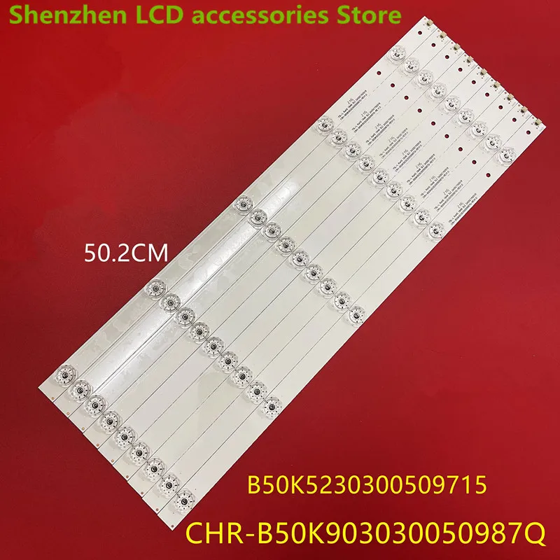 ل Haier 50K90 ضوء بار CRH-B50K903030050987Q الخلفية CRH-B50K5230300509715 50.2 سنتيمتر 3 فولت 5LED 100% جديد