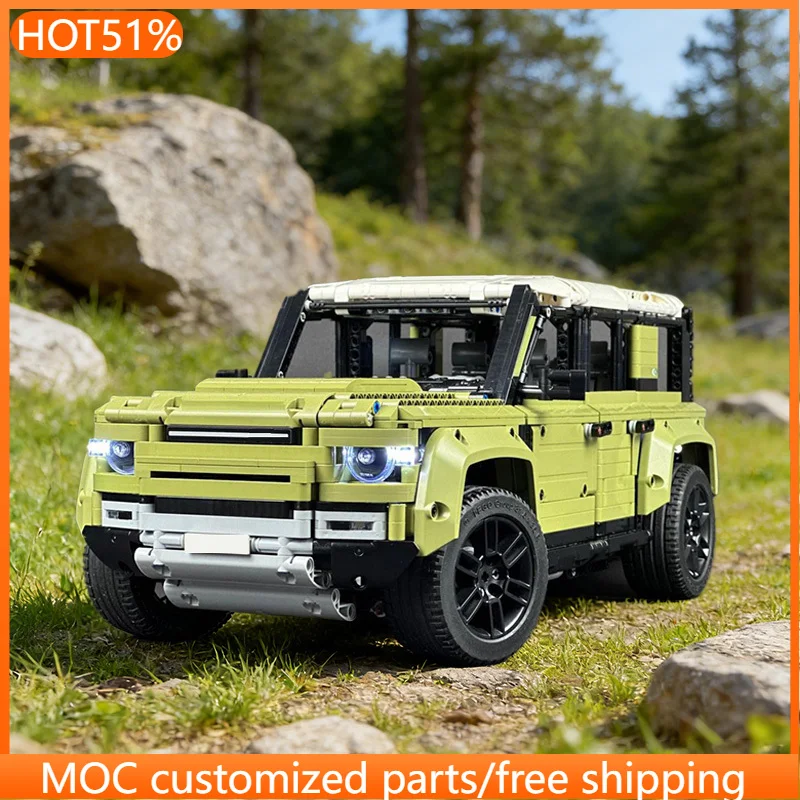 

2853 PCS Construction Vehicle Modified off-road vehicle MOC Customize Modular Building Block Creative DIY Boys Holiday Toy Gifts