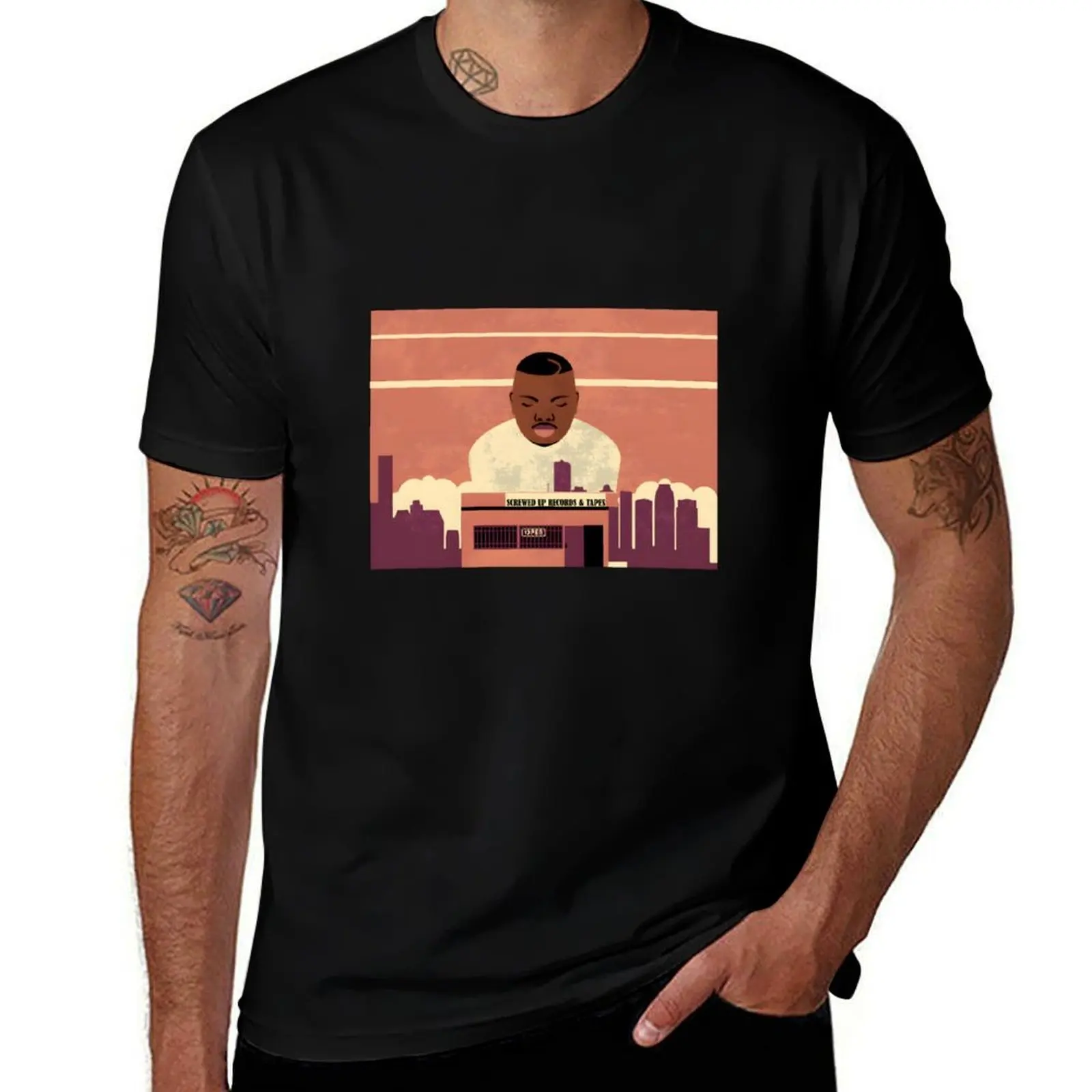 

Dj Screw T-Shirt Stylish Graphic Short Sleeve Top