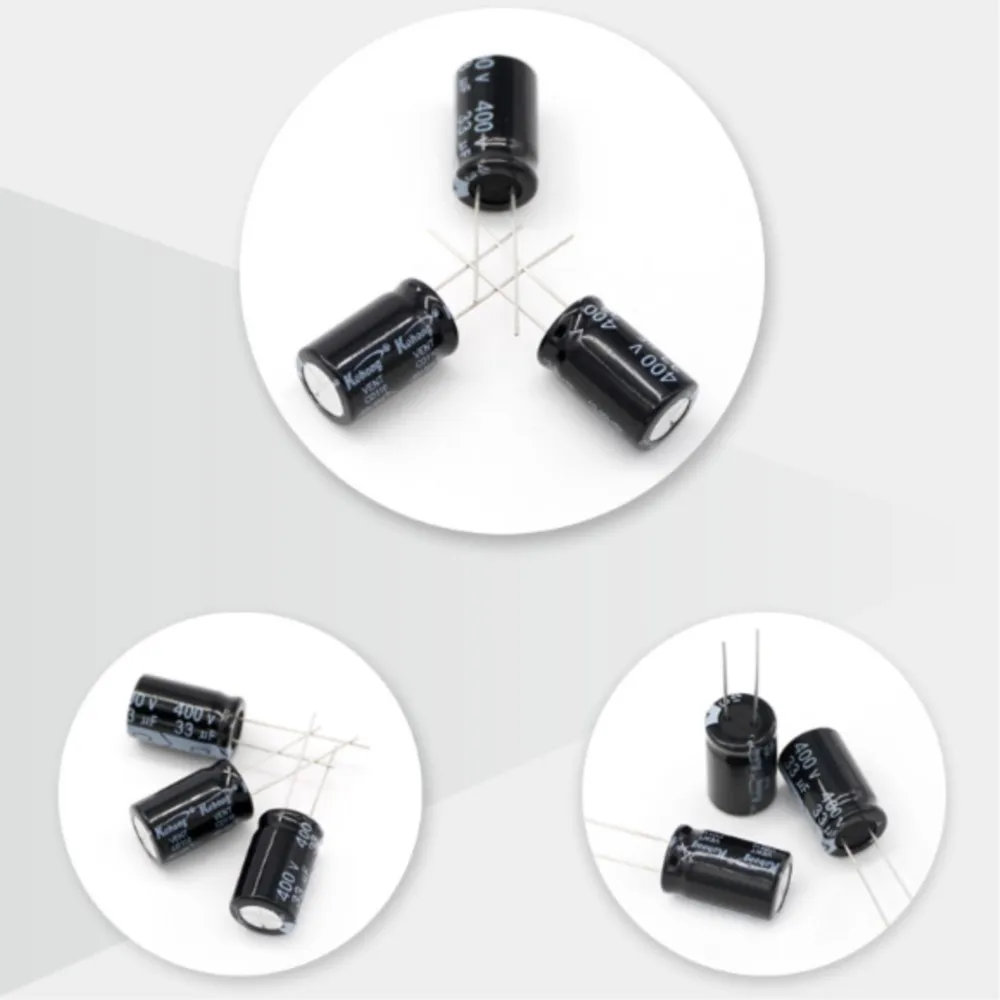 20PCS 47UF 1500UF 10UF 22UF Aluminum Electrolytic Capacitor 4V 10V 16V 25V 35V 470uF 100UF 220UF  330UF 470UF 680UF 1000UF