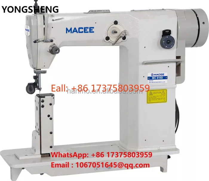 MC 810D Direct Drive Single Nee dle Post Bed Lockstith Sewing Machine