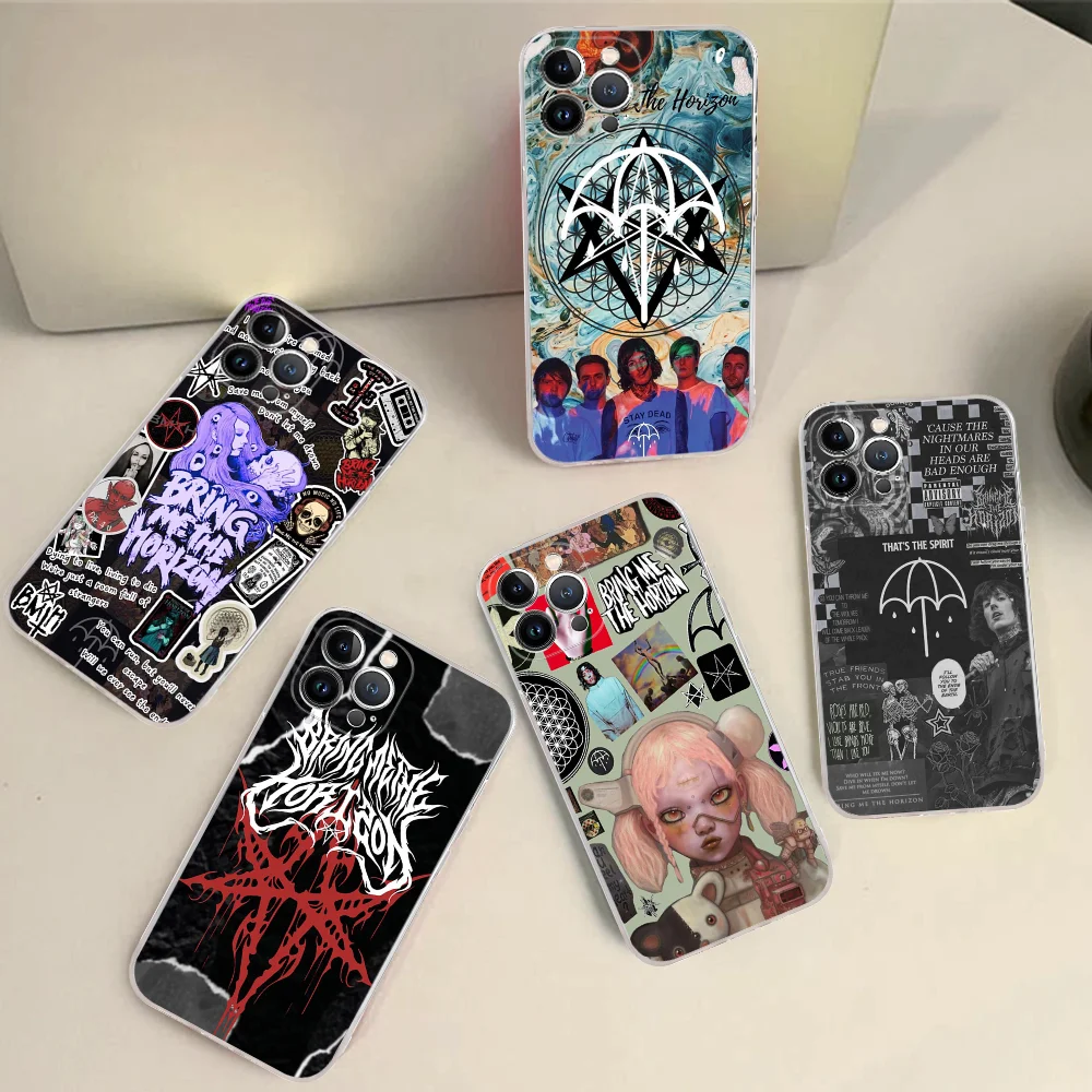 

Bring Me The H-Horizons BMTH Phone Case Silicone Soft For Iphone 15 14 13 12 11 Pro Mini XS MAX 8 7 6 Plus X XS XR Cover