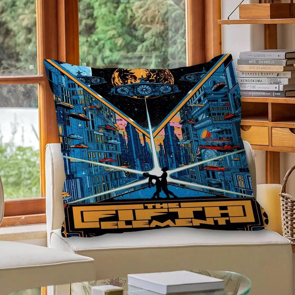 Movie The F-Fifth Element Pillow Gift Home Office Decoration Pillow Bedroom Sofa Car Cushion CoverPillow Case