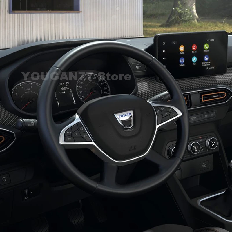 

Leather Car Steering Wheel Cover For Dacia Lodgy Stepway 2013-2015 Covers For Covers Auto interior Dacia Lodgy Accessories 2015