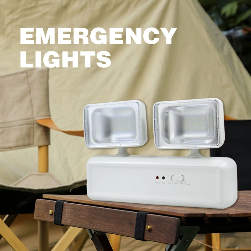 Hanging Wall Lamp Rotatable LED Wall-mounted Emergency Light Rechargeable Multifuctional Indoor Home Lamp for Power Outage
